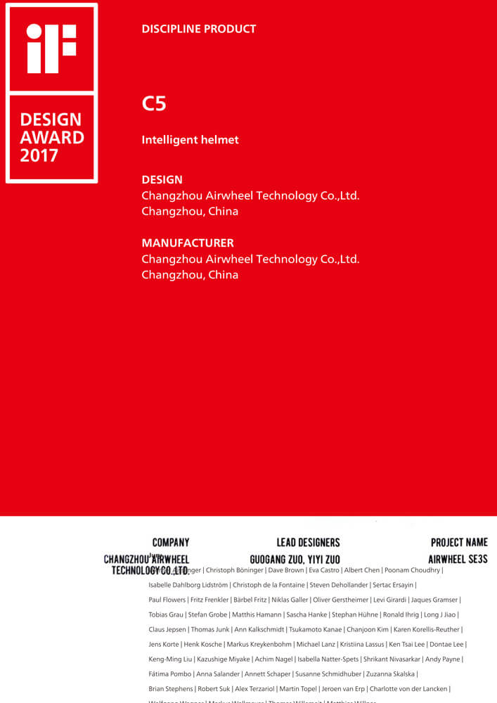 Airwheel-IF-design-award